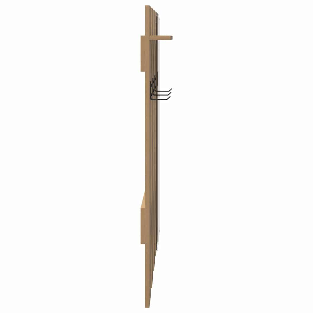 Vegghengt kleshenger Veggmontert Artisan Eik 100 x 10 x 100 cm