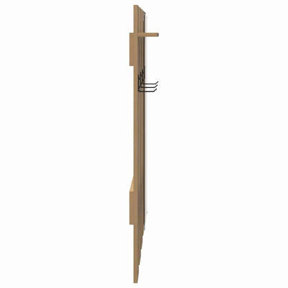 Vegghengt kleshenger Veggmontert Artisan Eik 100 x 10 x 100 cm