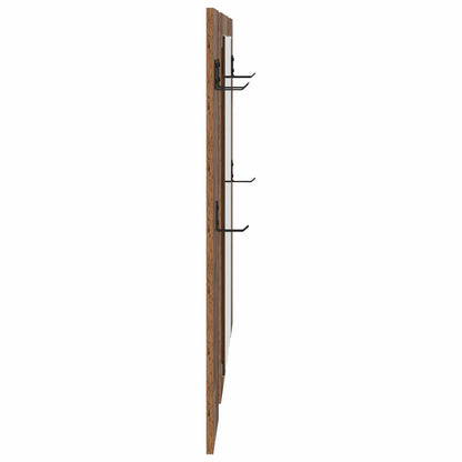 Vegghengt kleshenger Veggmontert Gammelt tre 96 x 1,5 x 90 cm