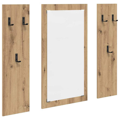 Vegghengt kleshenger Veggmontert Artisan Eik 96 x 1,5 x 90 cm