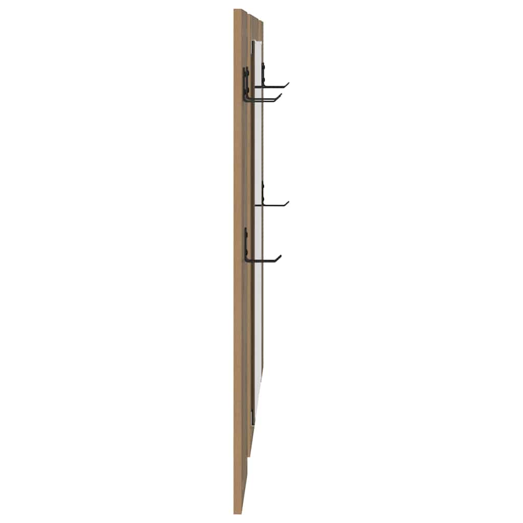 Vegghengt kleshenger Veggmontert Artisan Eik 96 x 1,5 x 90 cm