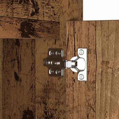 Nattbord Sengbord Gammelt Tre LED 38 x 34 x 61 cm