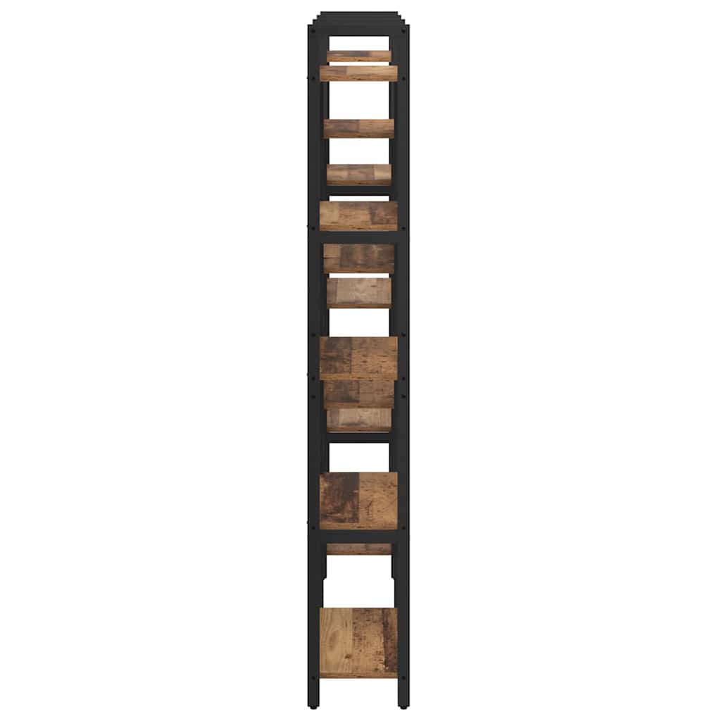 Bokhylle Gammelt tre 156 x 25 x 167 cm Konstruert tre