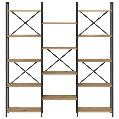 Bokhylle artisan eik 156 x 25 x 167.5 cm Konstruert tre