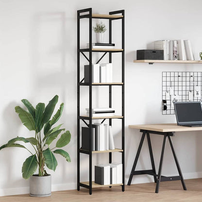 Bokhylle Sonoma eik 40 x 30 x 188 cm Konstruert tre