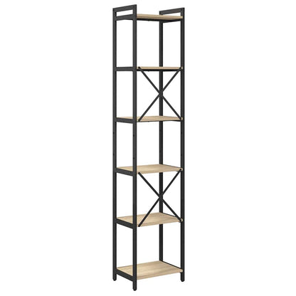 Bokhylle Sonoma eik 40 x 30 x 188 cm Konstruert tre
