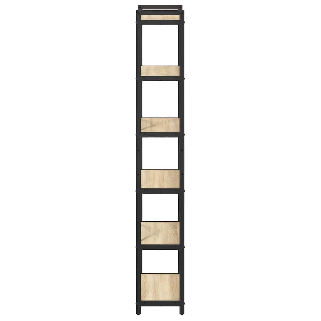 Bokhylle Sonoma eik 40 x 30 x 188 cm Konstruert tre