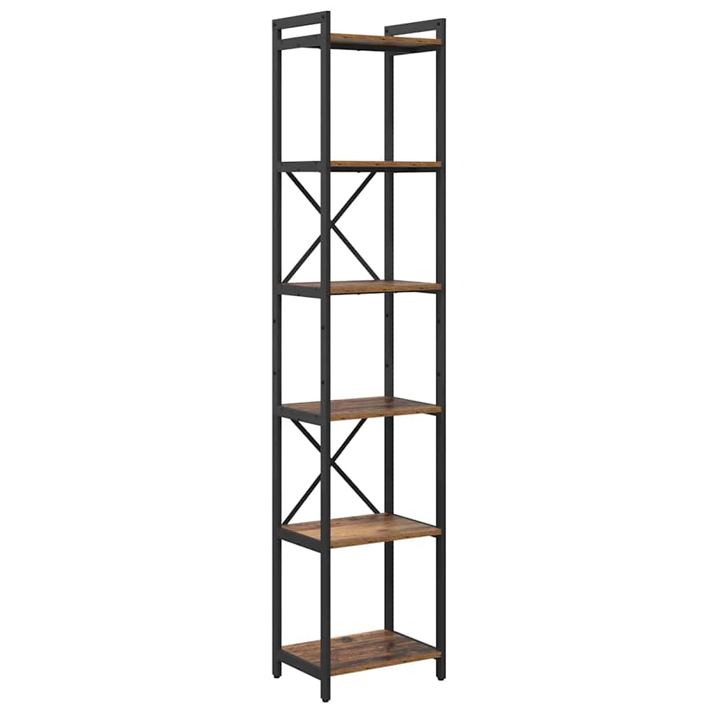Bokhylle Gammelt tre 40 x 30 x 188 cm Konstruert tre
