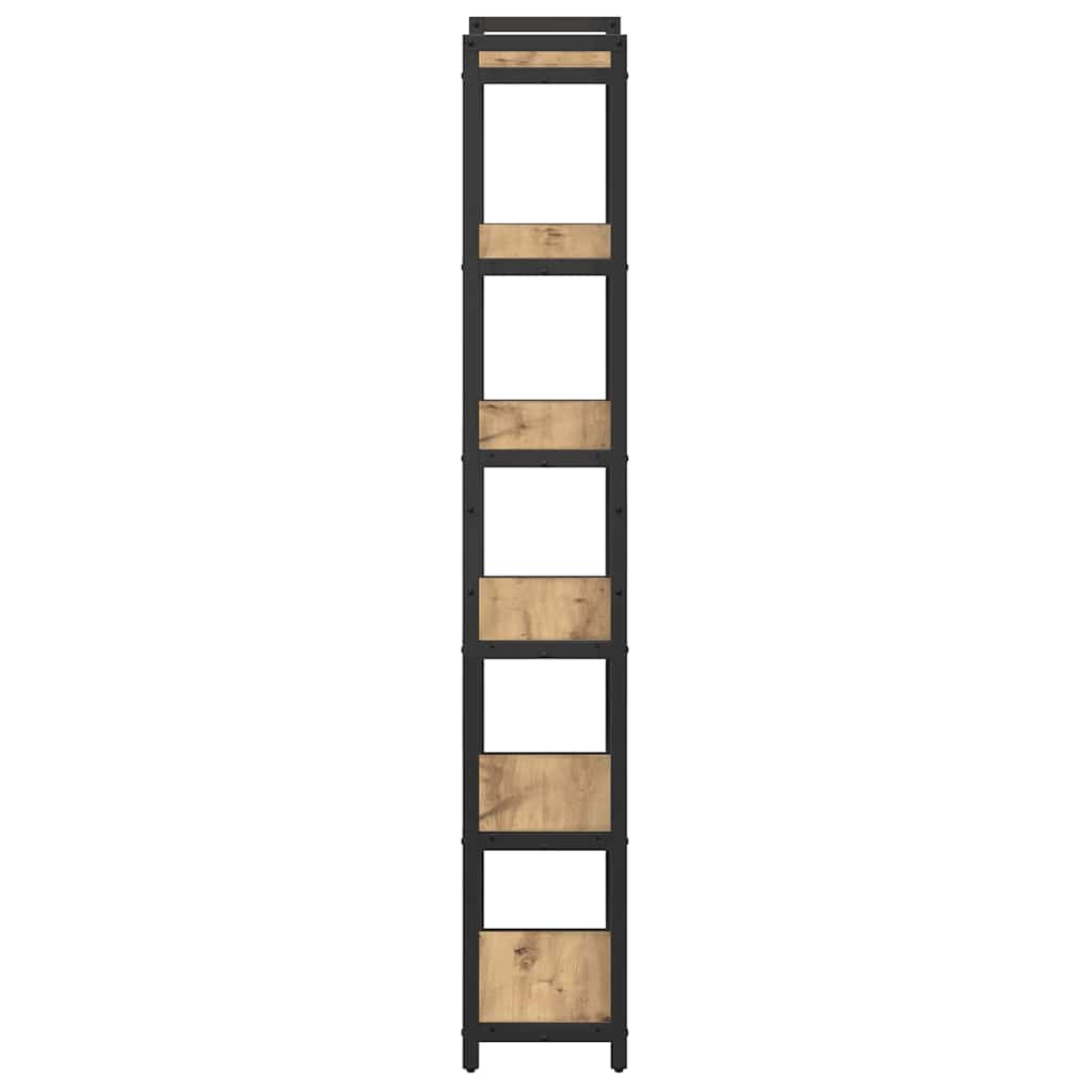 Bokhylle artisan eik 40 x 30 x 188 cm Konstruert tre