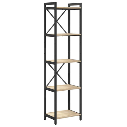 Bokhylle Sonoma eik 40 x 30 x 153 cm Konstruert tre
