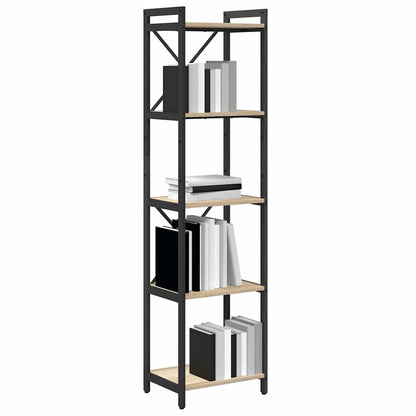 Bokhylle Sonoma eik 40 x 30 x 153 cm Konstruert tre