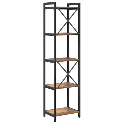 Bokhylle Gammelt tre 40 x 30 x 153 cm Konstruert tre