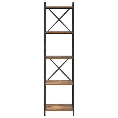 Bokhylle Gammelt tre 40 x 30 x 153 cm Konstruert tre