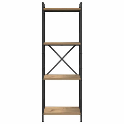 Bokhylle artisan eik 40 x 30 x 118 cm Tre og stål