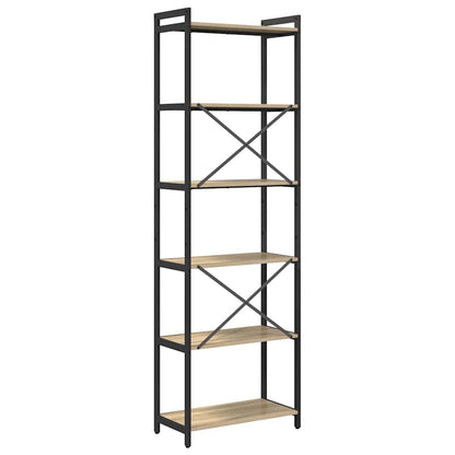 Bokhylle Sonoma Eik 60 x 30 x 188 cm