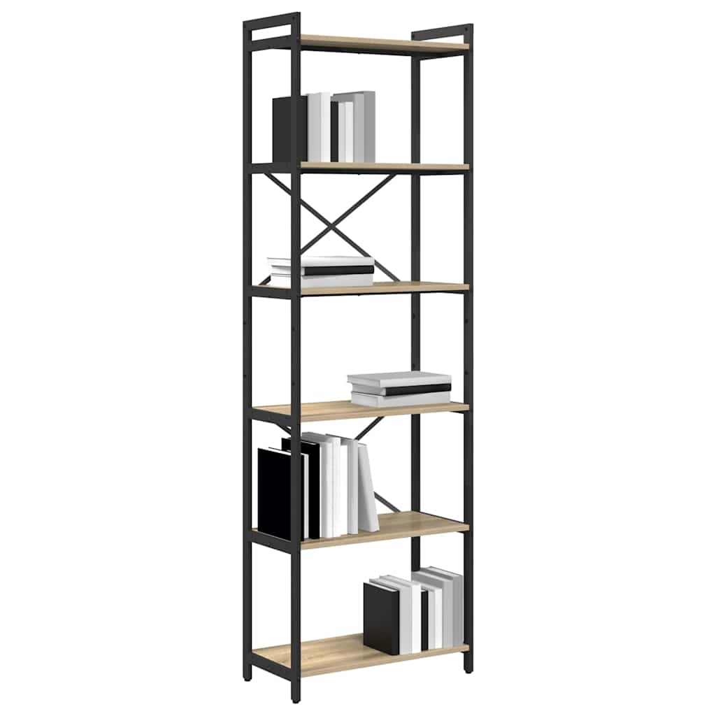 Bokhylle Sonoma Eik 60 x 30 x 188 cm