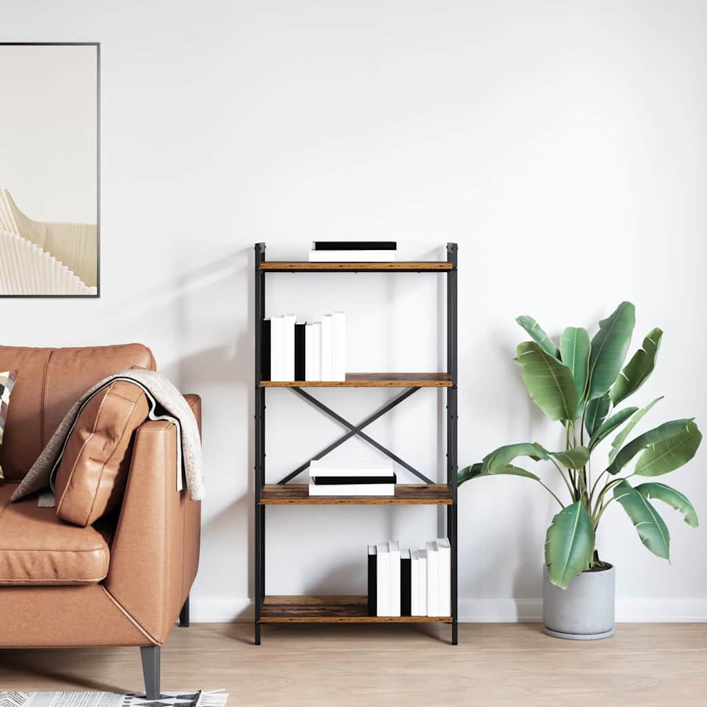 Bokhylle Gammelt Tre 40 x 30 x 85 cm