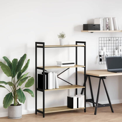 Bokhylle Sonoma eik 80 x 30 x 118 cm Konstruert tre