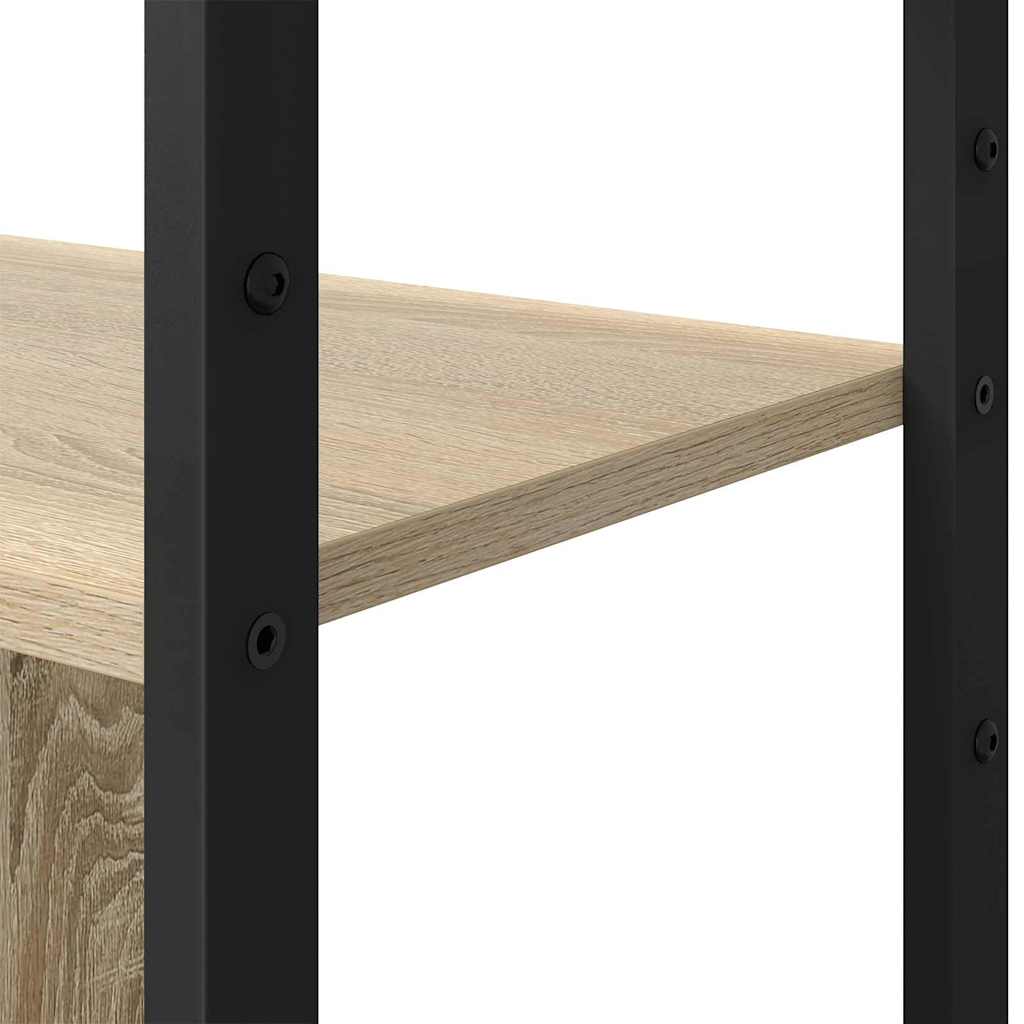 Bokhylle Sonoma eik 80 x 30 x 155.5 cm Konstruert tre