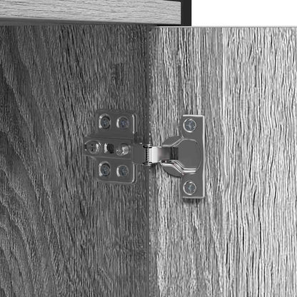 Bokhylle Grå sonoma 80 x 30 x 155.5 cm Konstruert tre