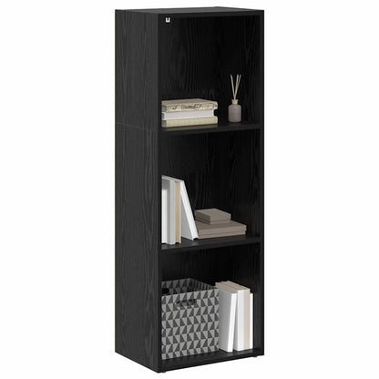 Bokhylle Svart eik 40 x 30 x 114 cm Konstruert tre