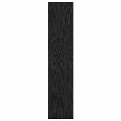 Bokhylle Svart eik 80 x 24 x 109 cm Sponplate