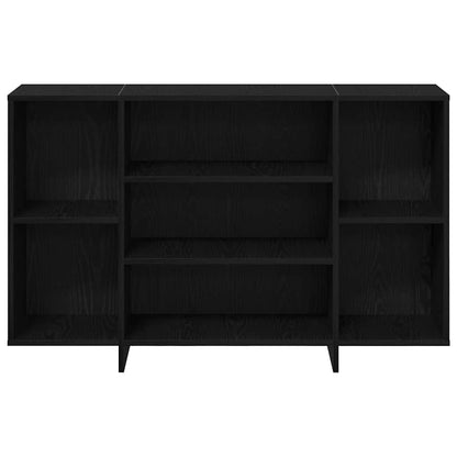 Skjenk Svart Eik med hylle 120 x 30 x 75 cm