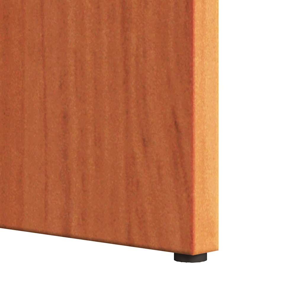 Salongbord Sofabord Brun Sett 2 stk Voksbrun 49 x 49 x 28 cm Massiv furu tre
