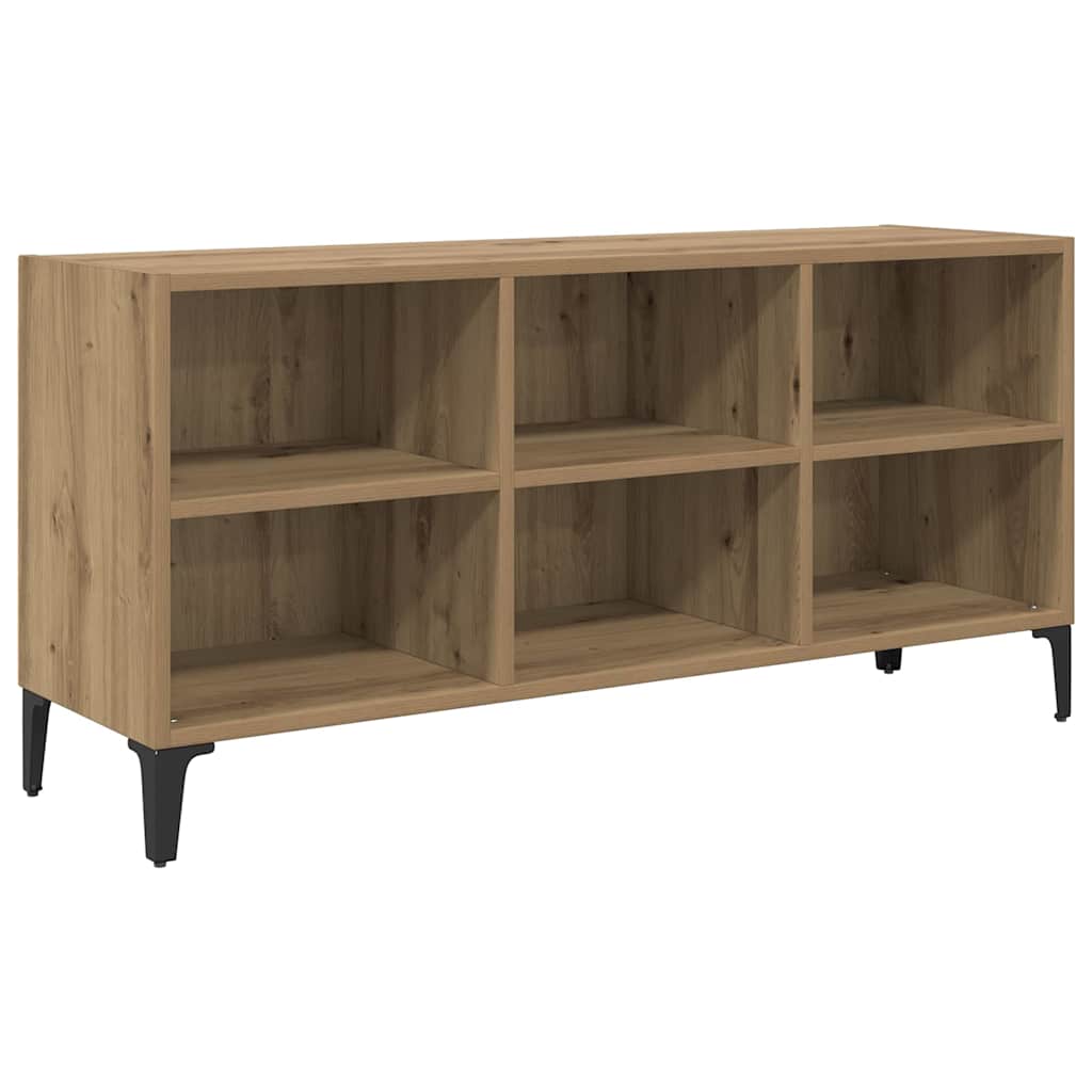 TV-benksett Veggmontert Brun 103,5 x 30 x 50 cm Konstruert tre