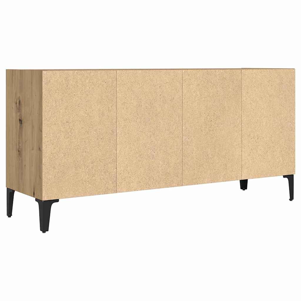 TV-benksett Veggmontert Brun 103,5 x 30 x 50 cm Konstruert tre