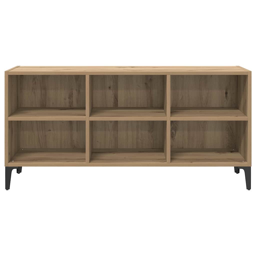 TV-benksett Veggmontert Brun 103,5 x 30 x 50 cm Konstruert tre