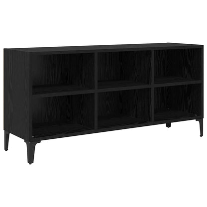 TV-benksett Veggmontert Svart 103,5 x 30 x 50 cm Konstruert tre