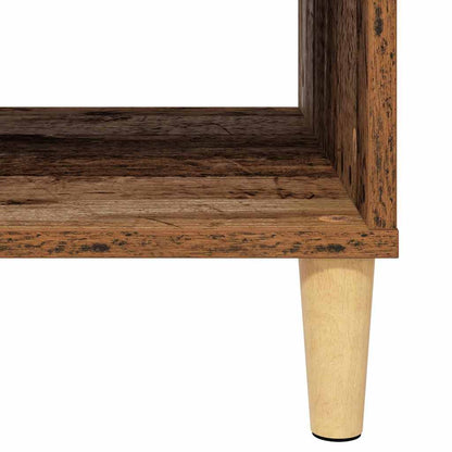 Salongbord Sofabord Gammelt Tre med lagring med dør 103.5 x 60 x 35 cm