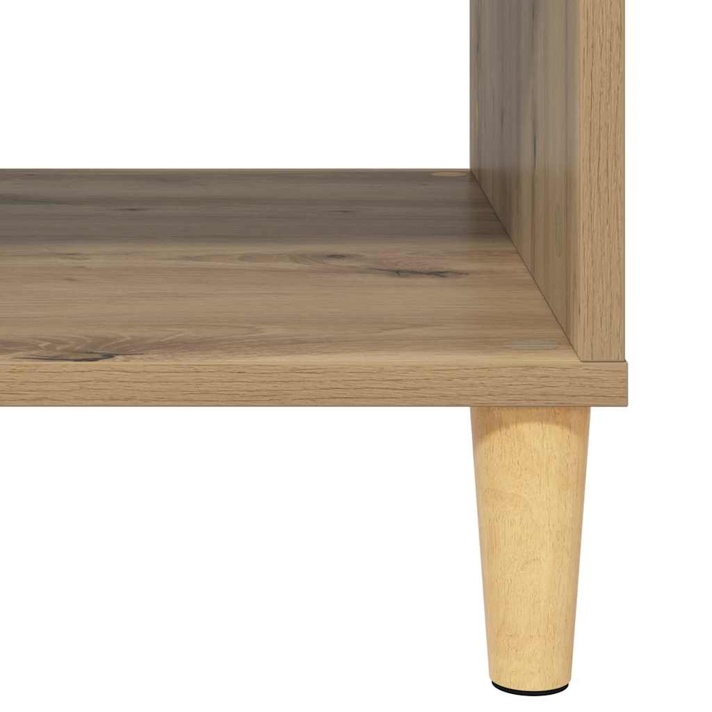 Salongbord Sofabord Artisan Eik med lagring med dør 103.5 x 60 x 35 cm