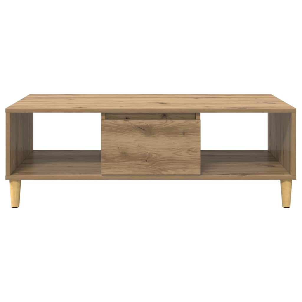 Salongbord Sofabord Artisan Eik med lagring med dør 103.5 x 60 x 35 cm