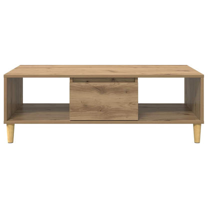 Salongbord Sofabord Artisan Eik med lagring med dør 103.5 x 60 x 35 cm