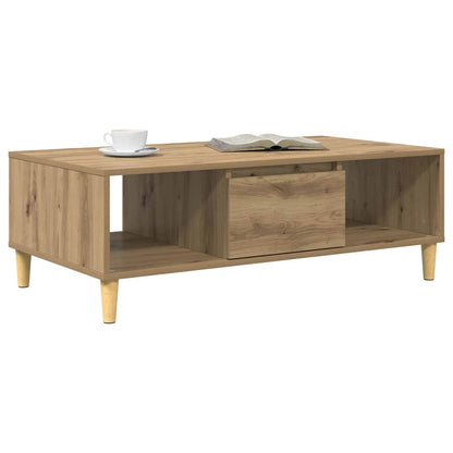 Salongbord Sofabord Artisan Eik med lagring med dør 103.5 x 60 x 35 cm