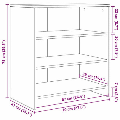 Skjenk Brun 70 x 41 x 75 cm