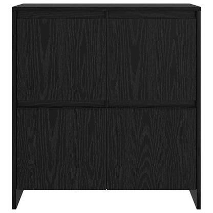Skjenk Svart Eik med dør 70 x 41 x 75 cm