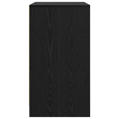 Skjenk Svart Eik med dør 70 x 41 x 75 cm