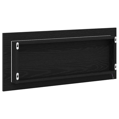 Badespeil Svart eik Glass, MDF Stort Speil Badespeil