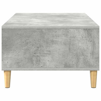 Salongbord Sofabord Betonggrå med lagring med dør 103.5 x 60 x 35 cm