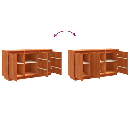 Skjenk Brun Eik 111 x 34 x 60 cm Massiv furu