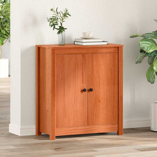 Skjenk Brun 70 x 35 x 80 cm Massiv furu tre