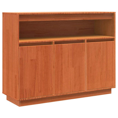 Skjenk Brun 104.5 x 34 x 80 cm Massiv furu tre