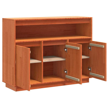 Skjenk Brun 104.5 x 34 x 80 cm Massiv furu tre