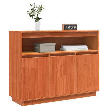 Skjenk Brun 104.5 x 34 x 80 cm Massiv furu tre