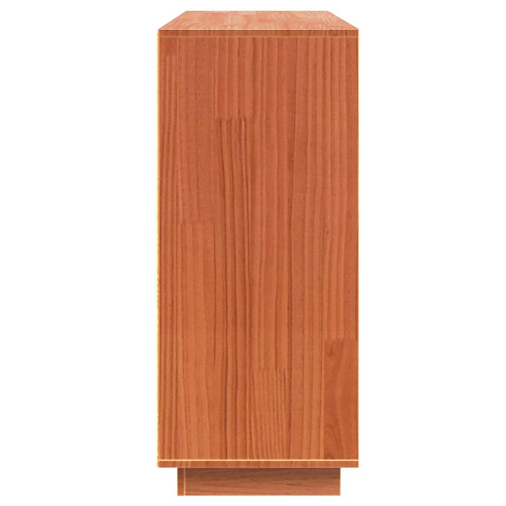 Skjenk Brun 104.5 x 34 x 80 cm Massiv furu tre