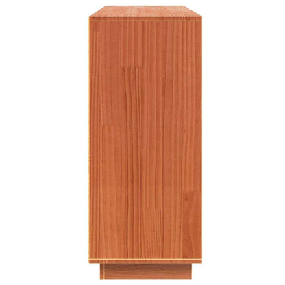 Skjenk Brun 104.5 x 34 x 80 cm Massiv furu tre