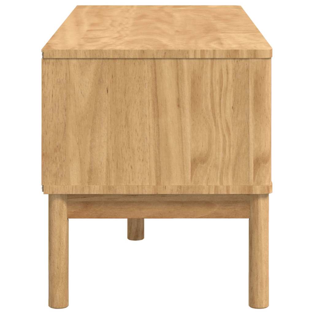 Hallbenk FLORO Vokset Brun 115 x 40 x 45 cm Massiv furu